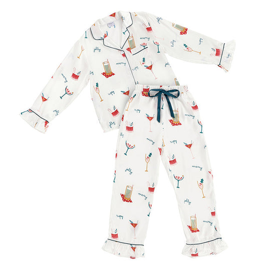 Ruffle Holiday Sleep Set