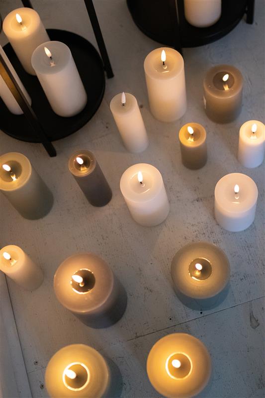 Black LED Candle - 3x4