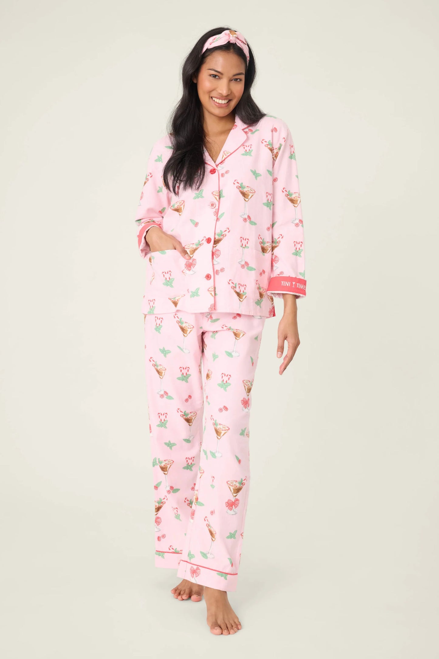 Tini Time Flannel PJ Set