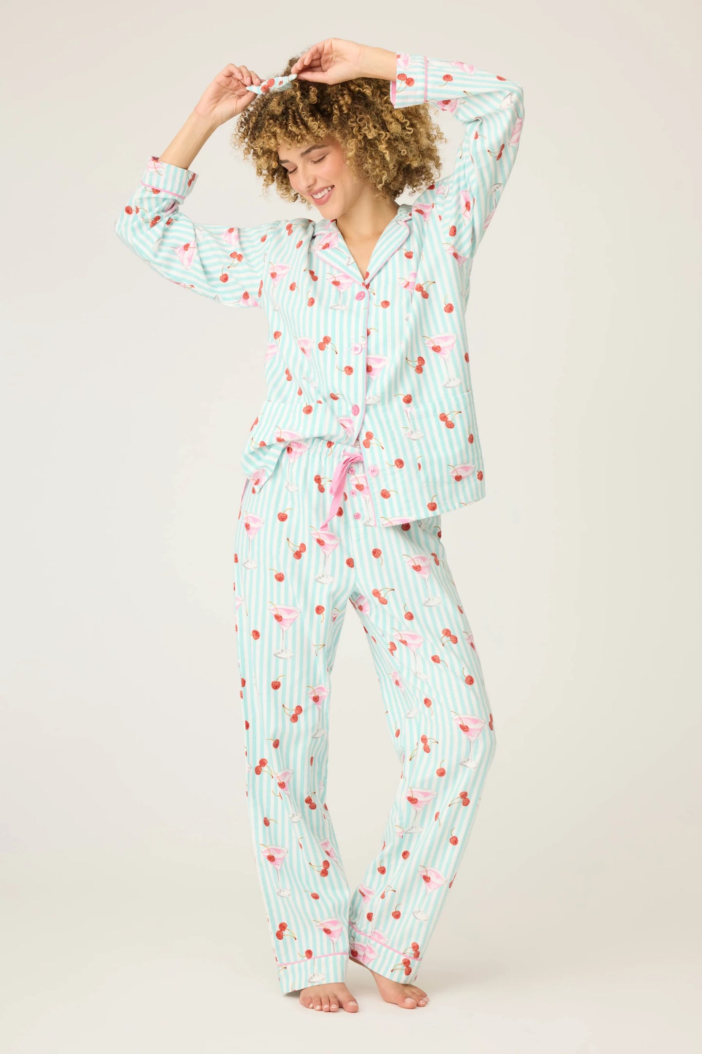 Ma Cherie Flannel PJ Set