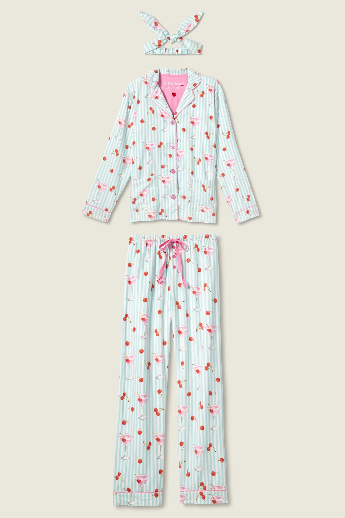 Ma Cherie Flannel PJ Set