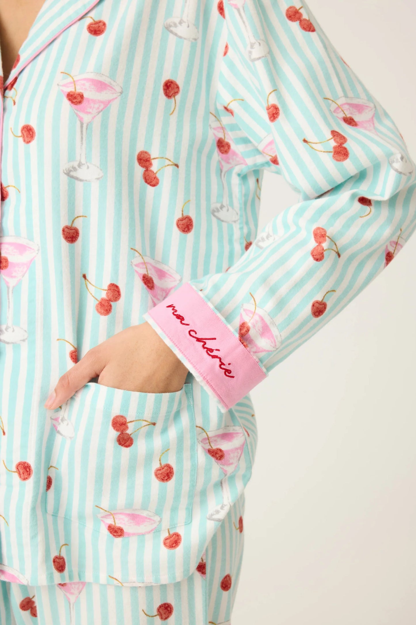 Ma Cherie Flannel PJ Set