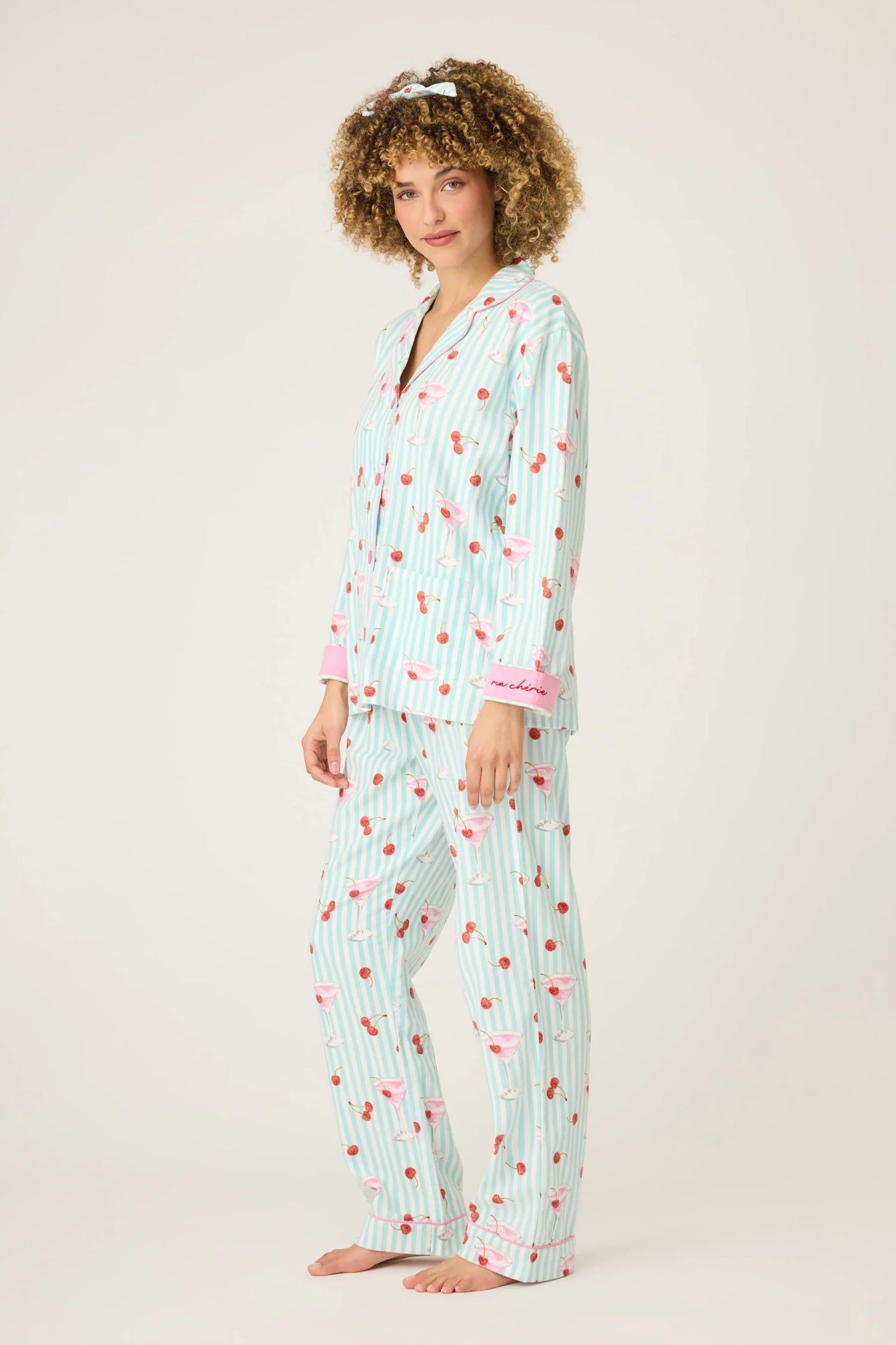 Ma Cherie Flannel PJ Set