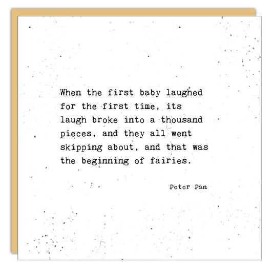 When The First Baby Card