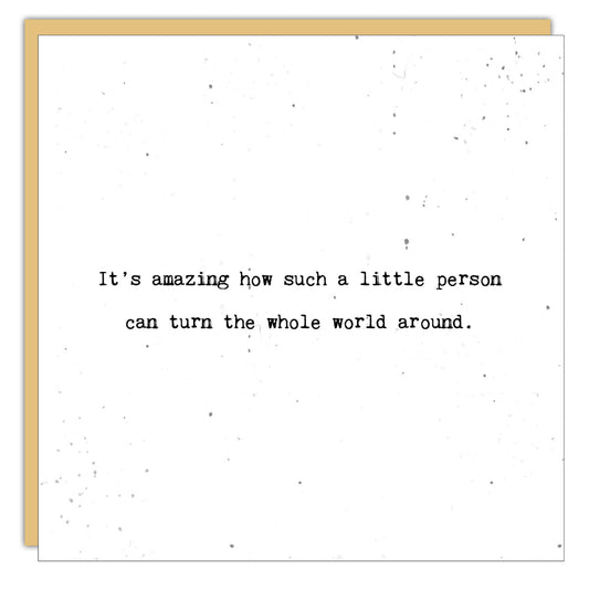 Amazing Little Person Card