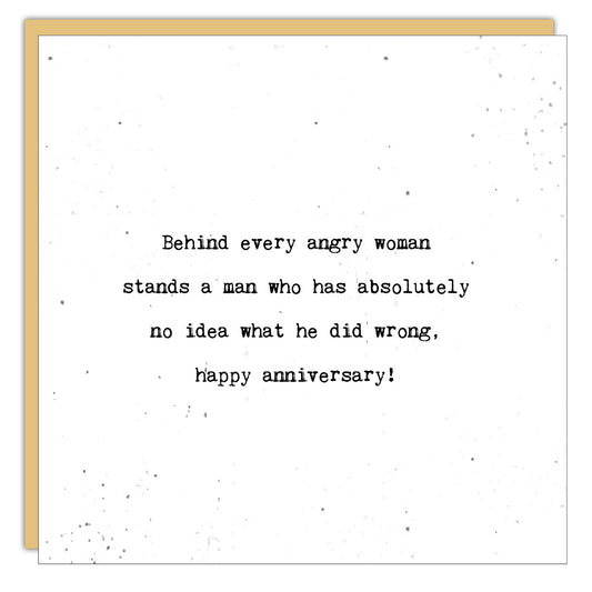 Behind Every Woman Card