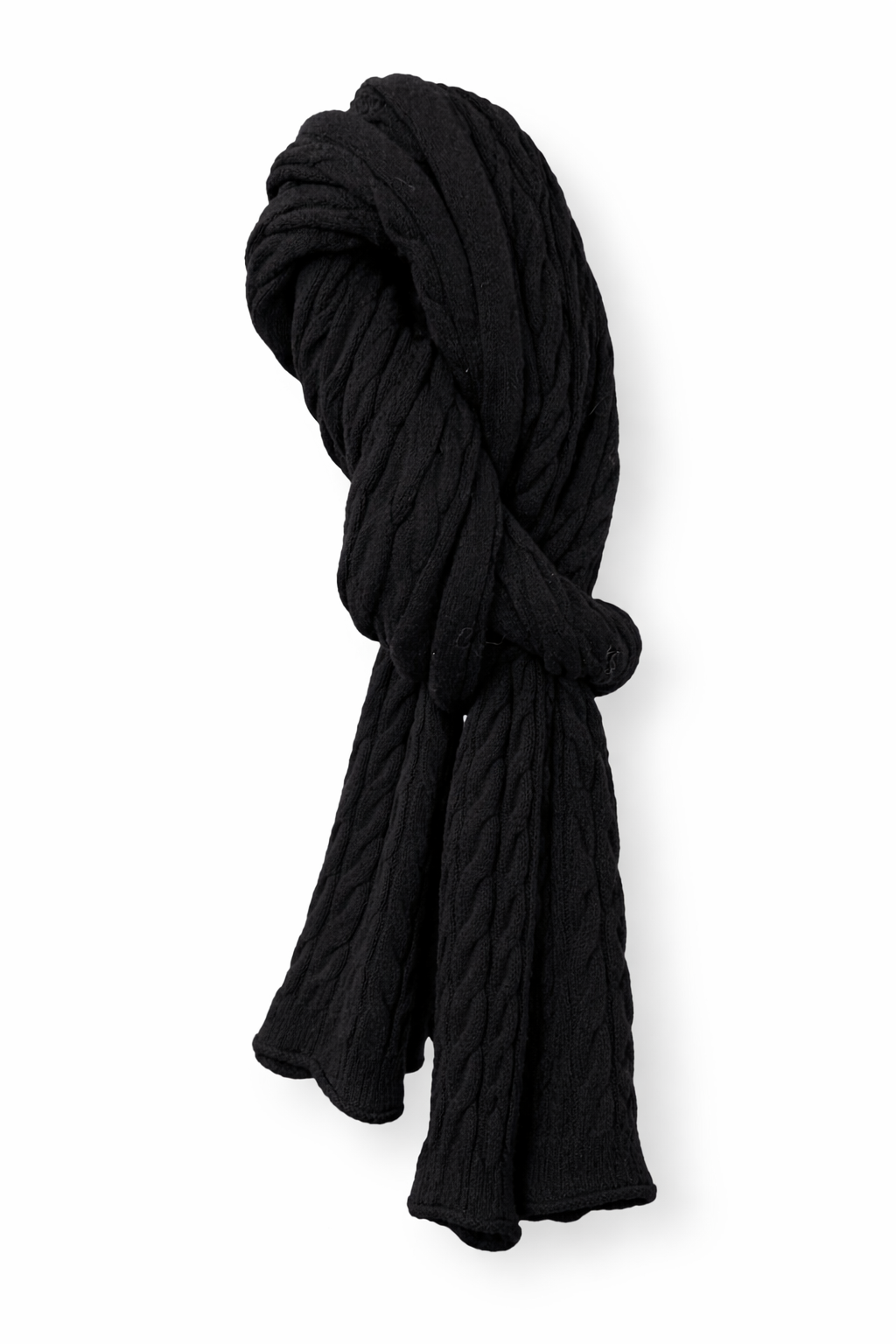 Dela Cable Knit Scarf