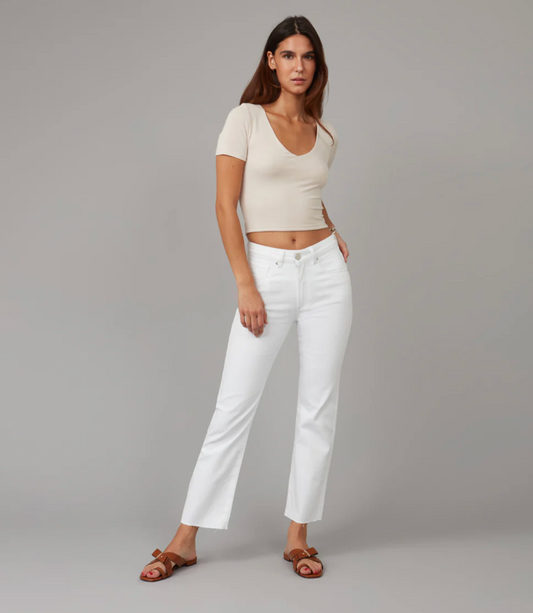 Denver High Rise Straight Jeans