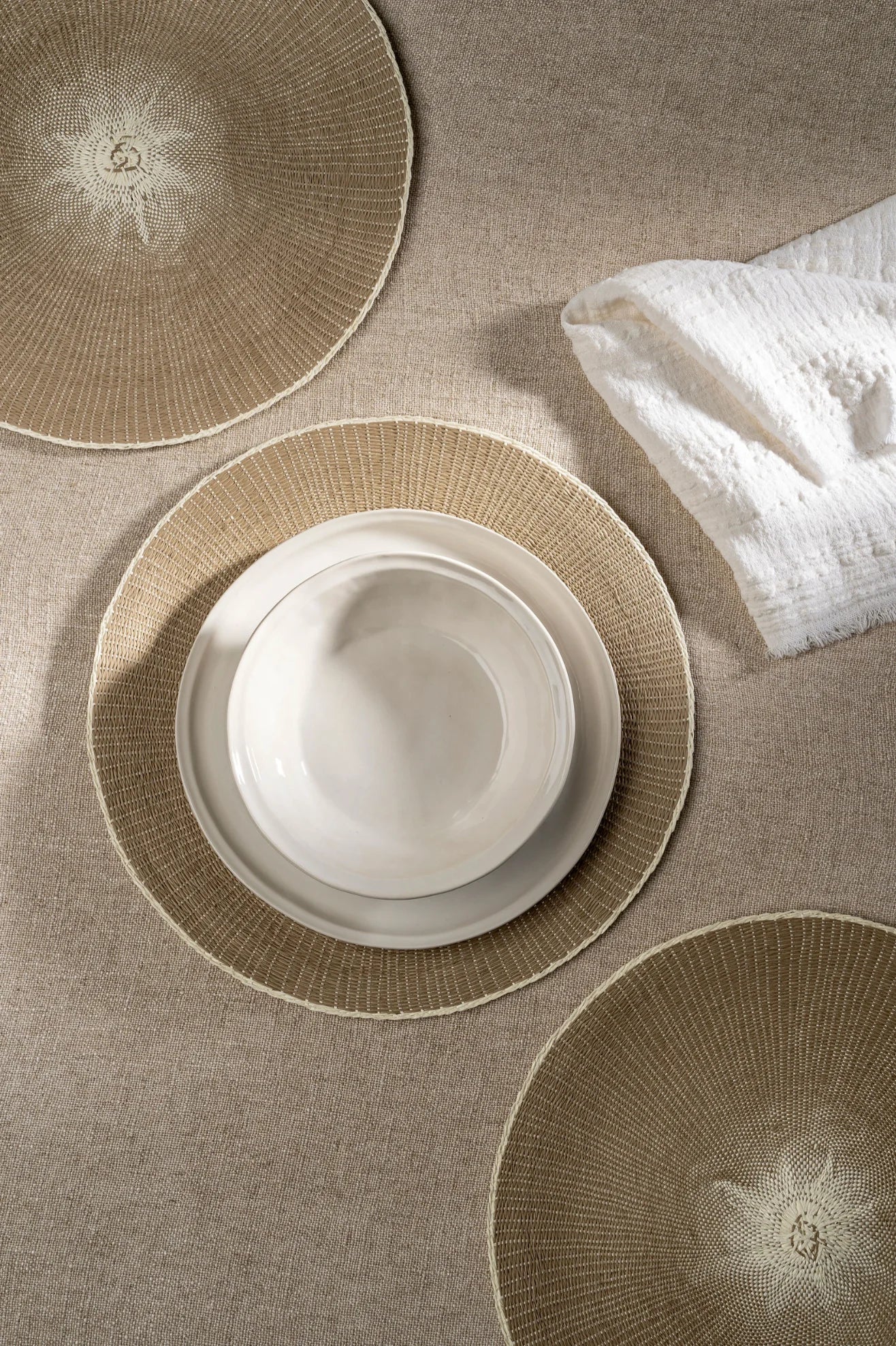 Willa Woven Placemat - Taupe