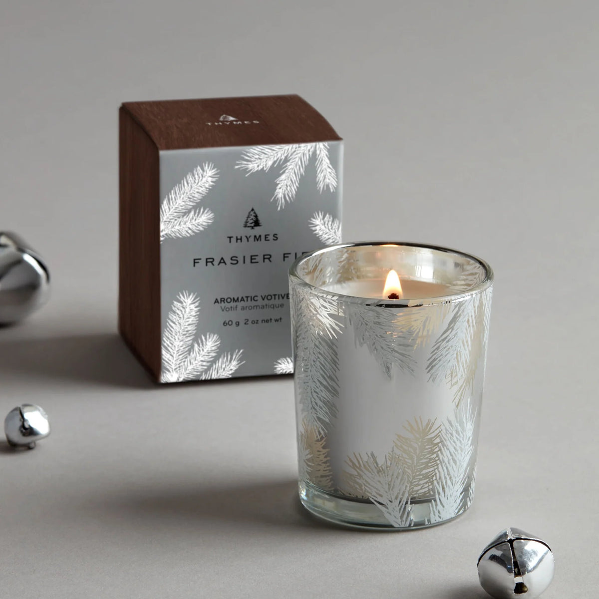 Silver Statement Votive Candle