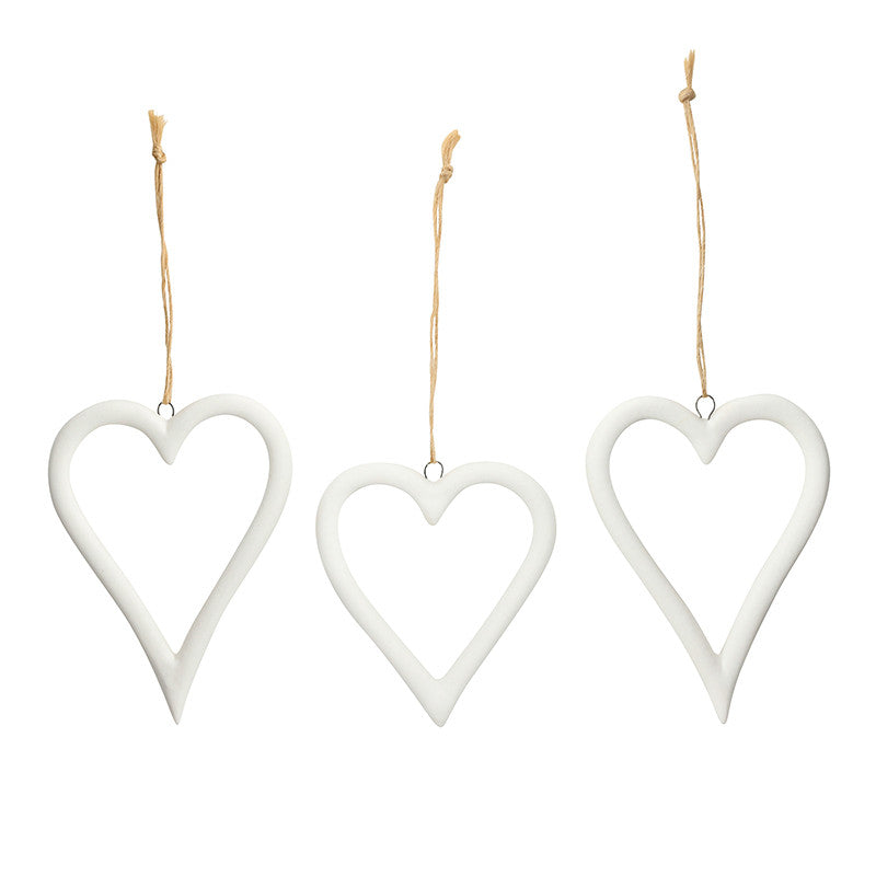 Ceramic Heart Ornament