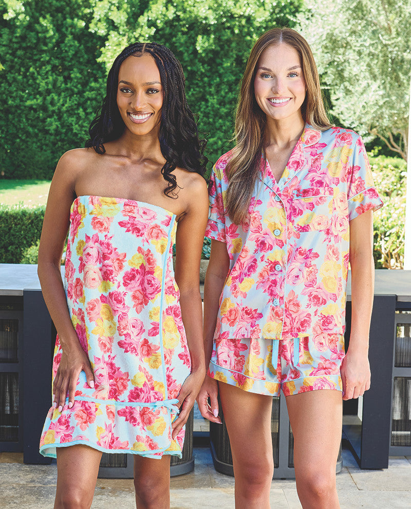 Roses Shorts Sleep Set