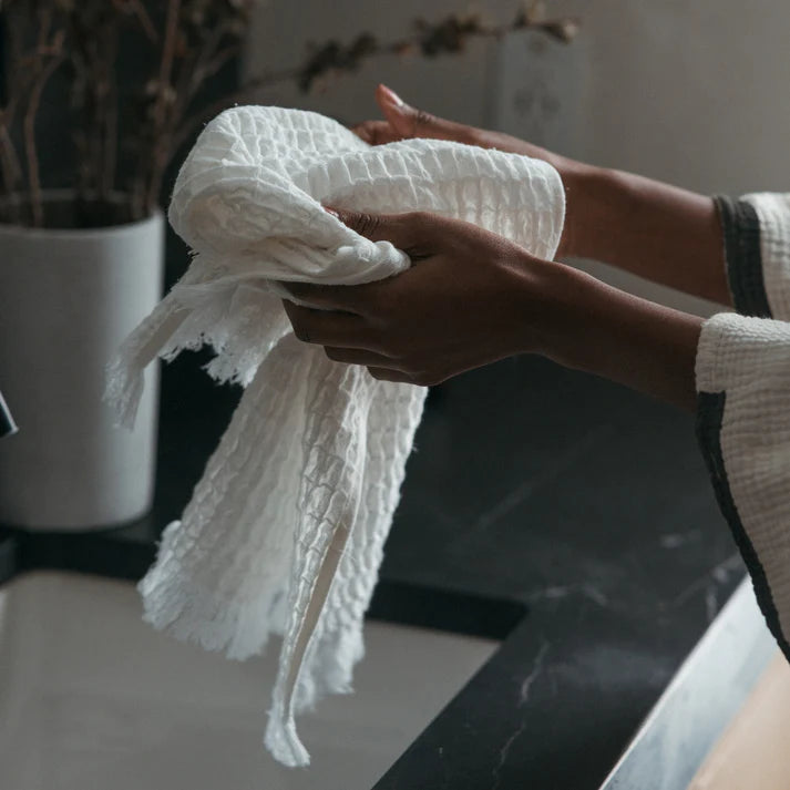French Waffle Hand Towel