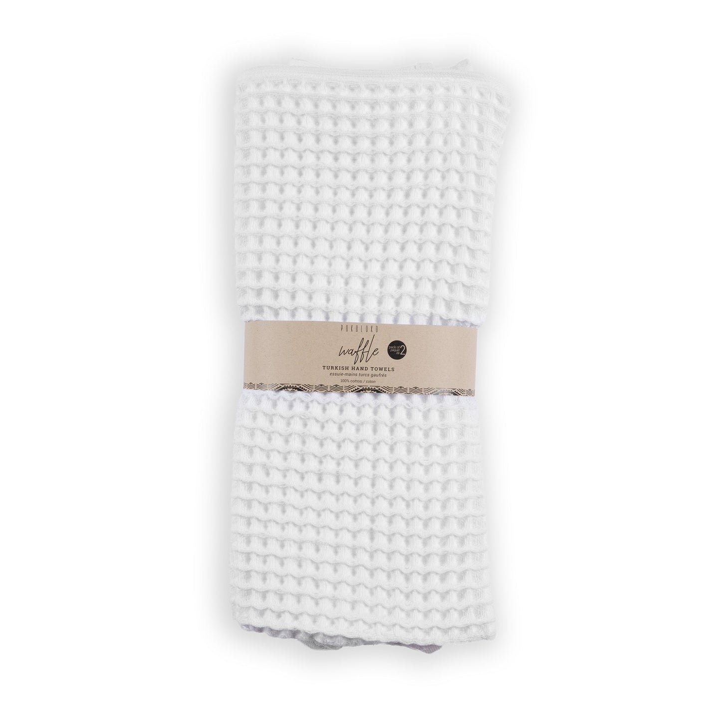 Waffle Hand Towel - S/2