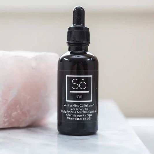 Face and Body Oil - Vanilla Mint Caffeinated