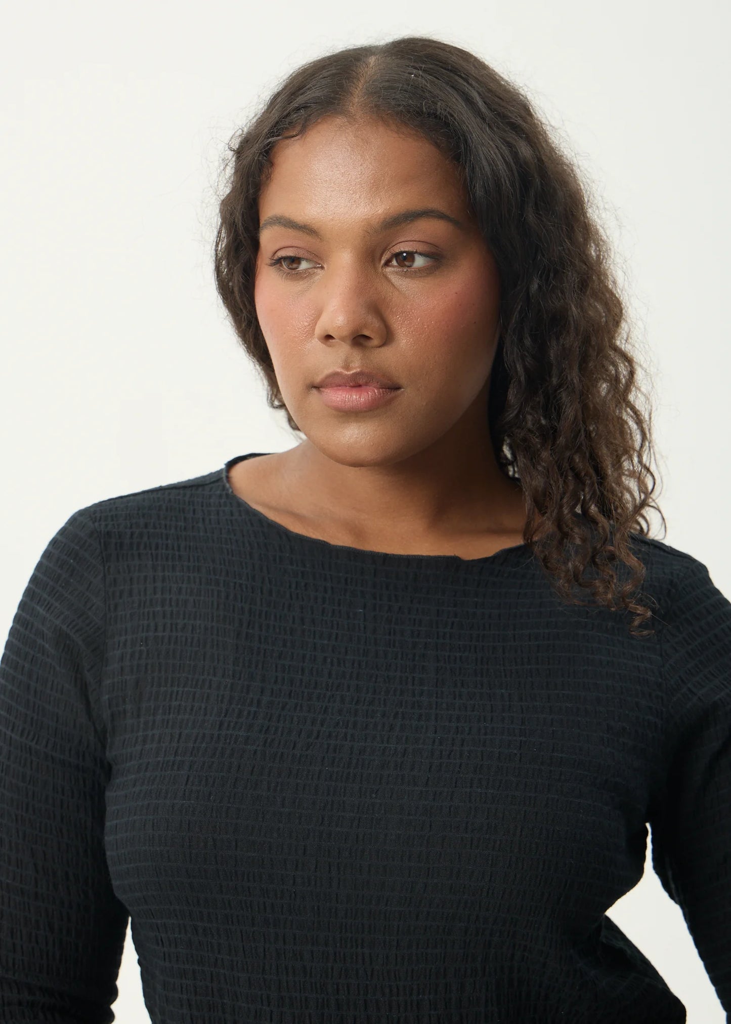 Seersucker LS Top