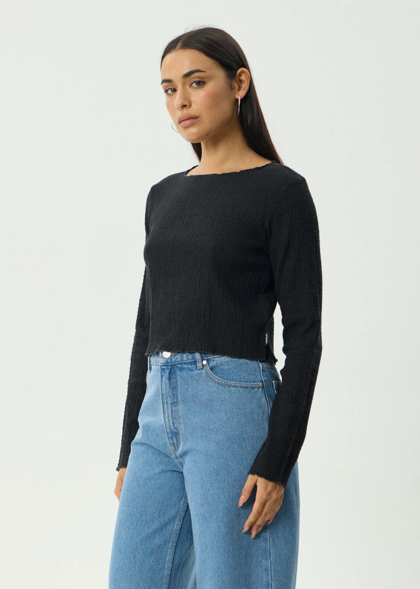 Seersucker LS Top