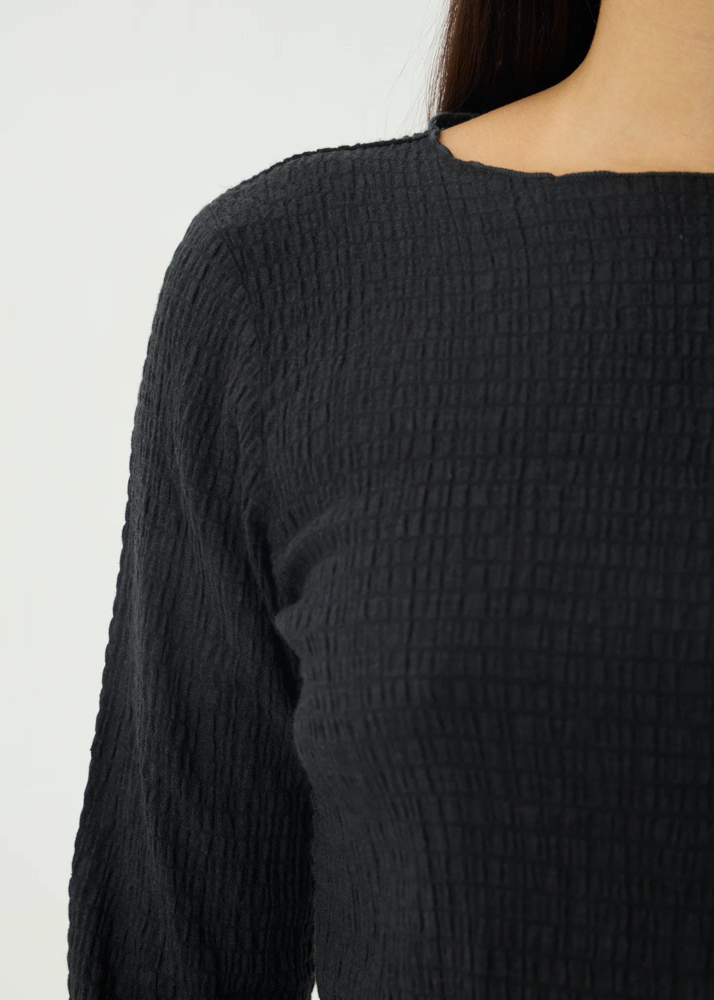 Seersucker LS Top