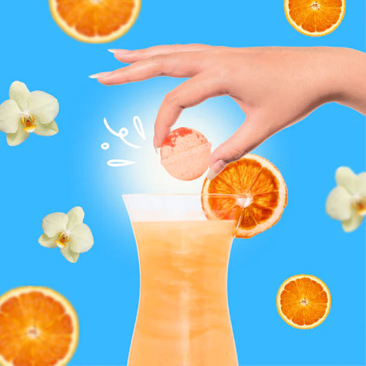 Dreamsicle Orange Vanilla Cocktail Bomb