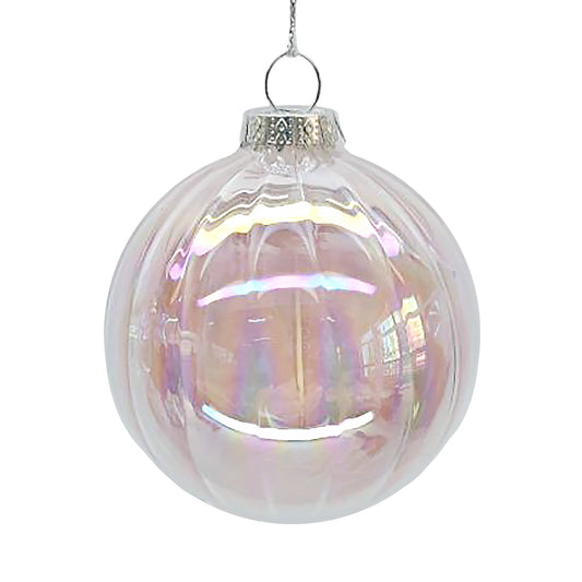 Pink Iridescent Ornament