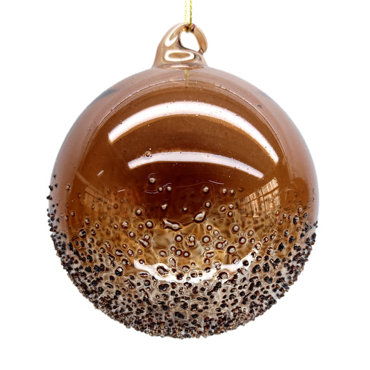 Half Frosted Glass Ornament