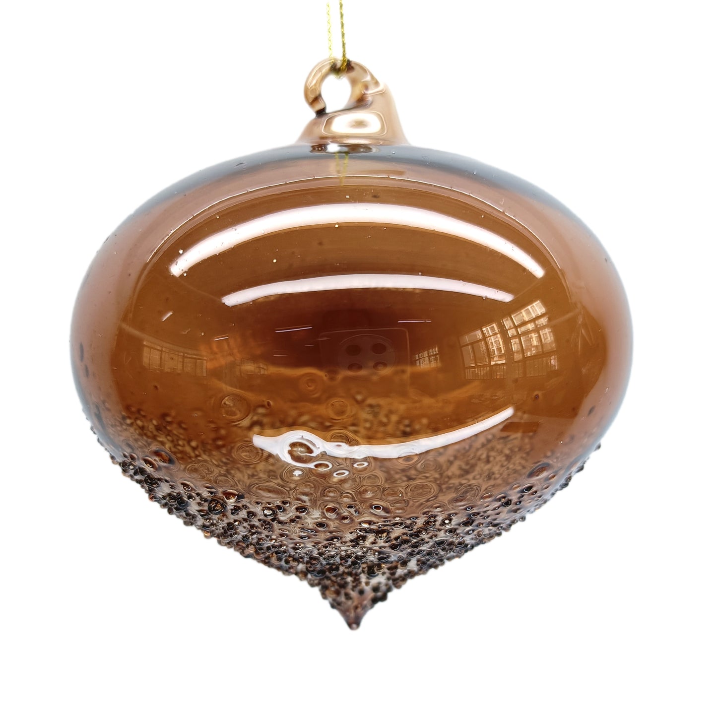 Half Frosted Glass Ornament