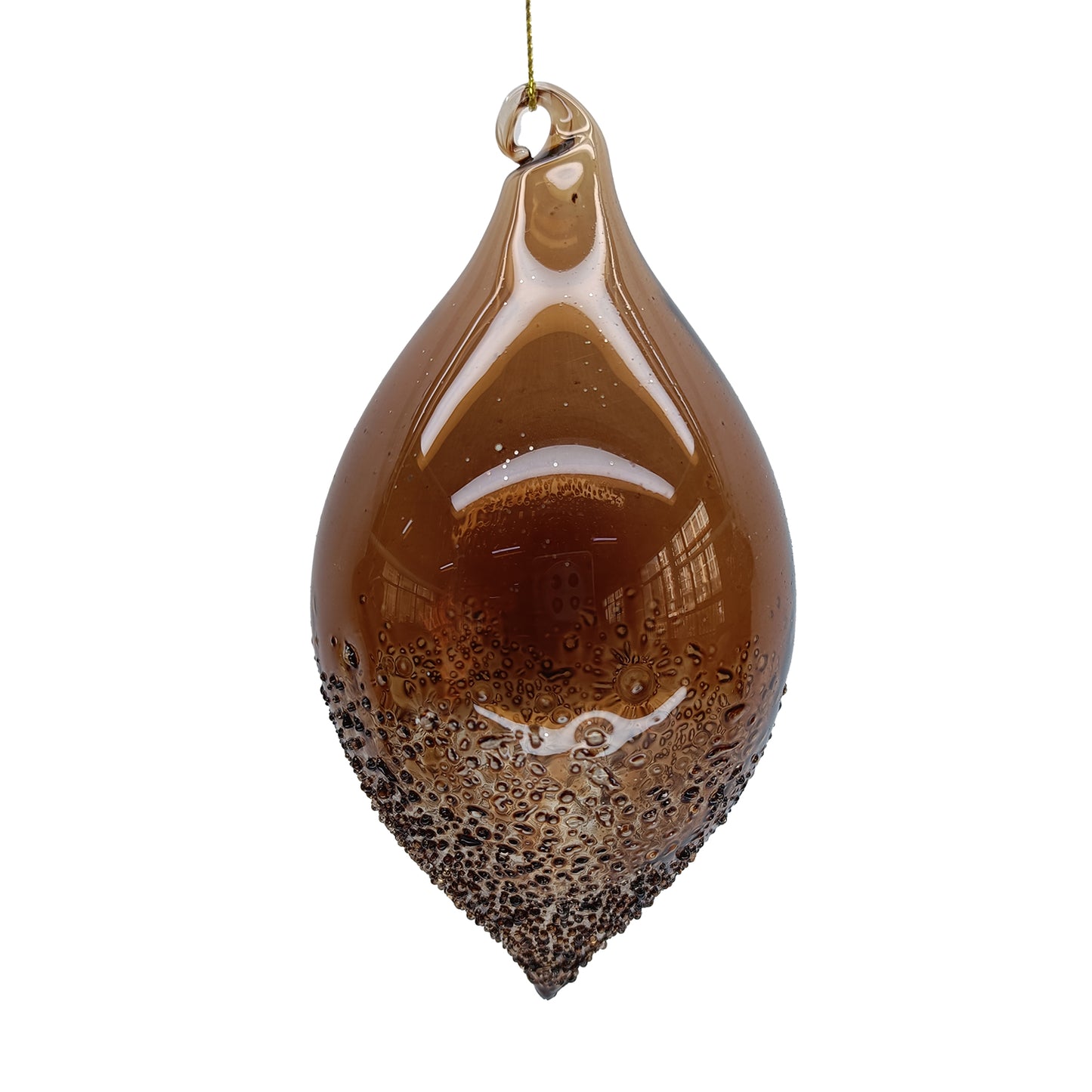 Half Frosted Glass Ornament