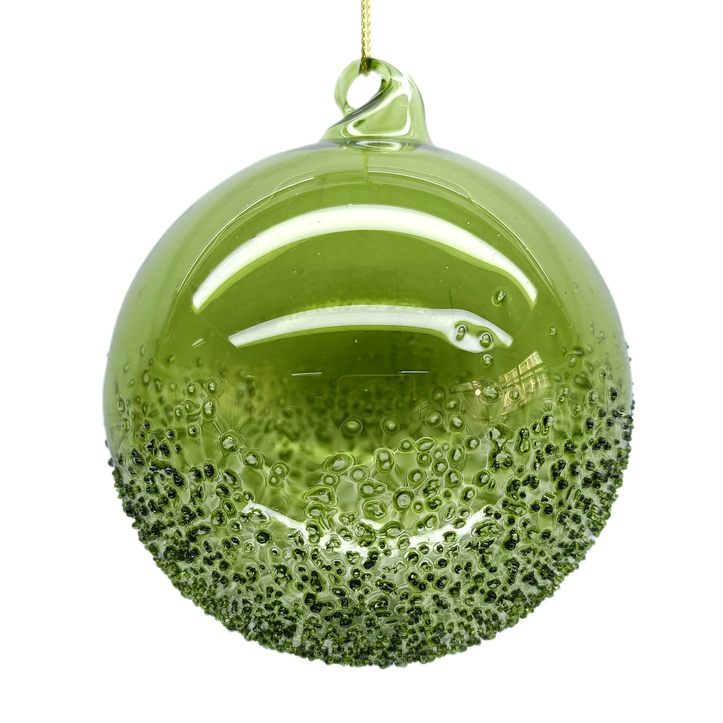 Half Frosted Glass Ornament