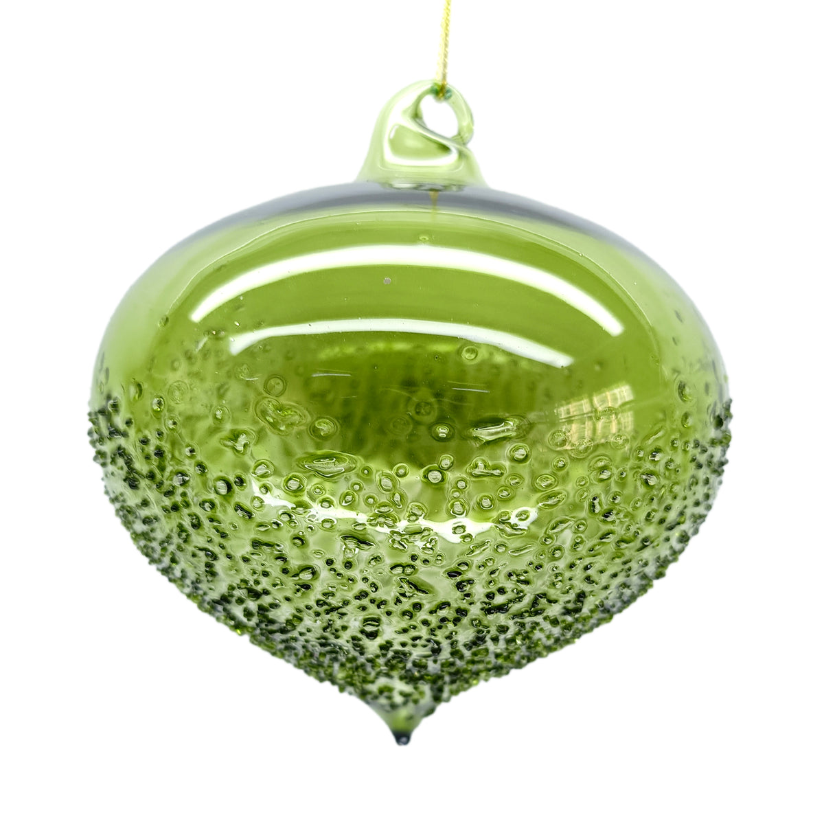 Half Frosted Glass Ornament