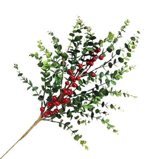 Mini Eucalyptus w/Berries Spray