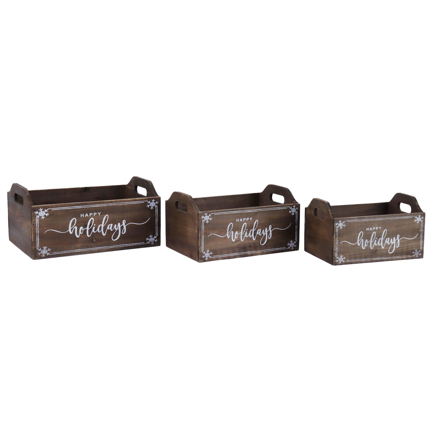 Wooden Box w/Handle