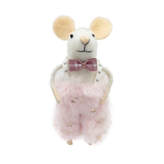 Mouse in Fuzzy Overalls