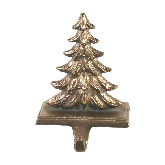 Gold Tree Stocking Holder