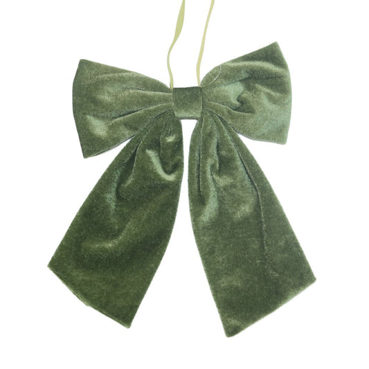 Velvet Bow w/Hanger