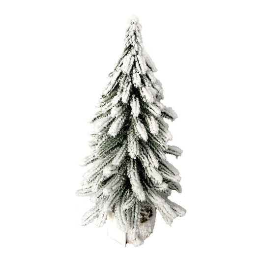 Flocked Pine Tree