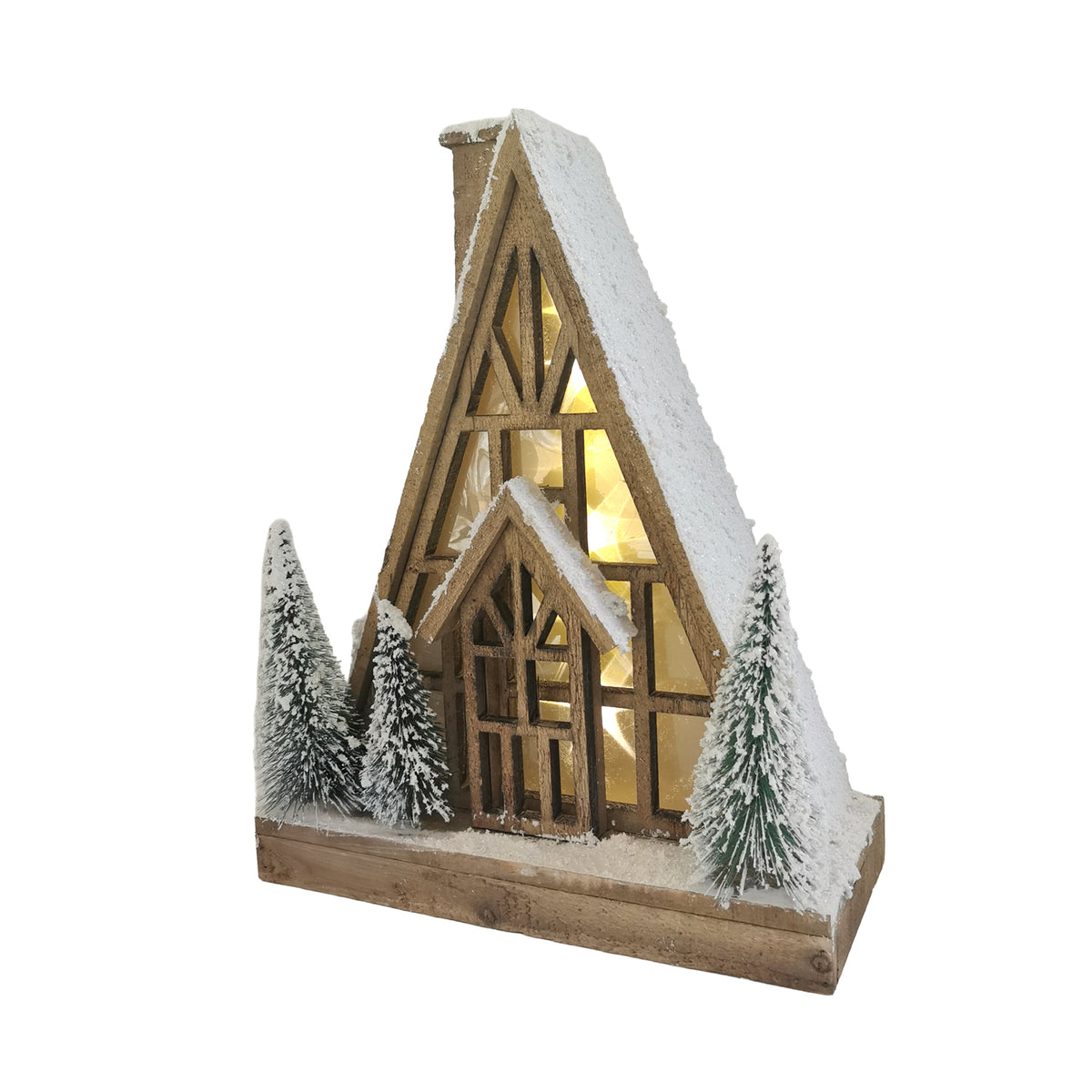 Wooden LED Chalet