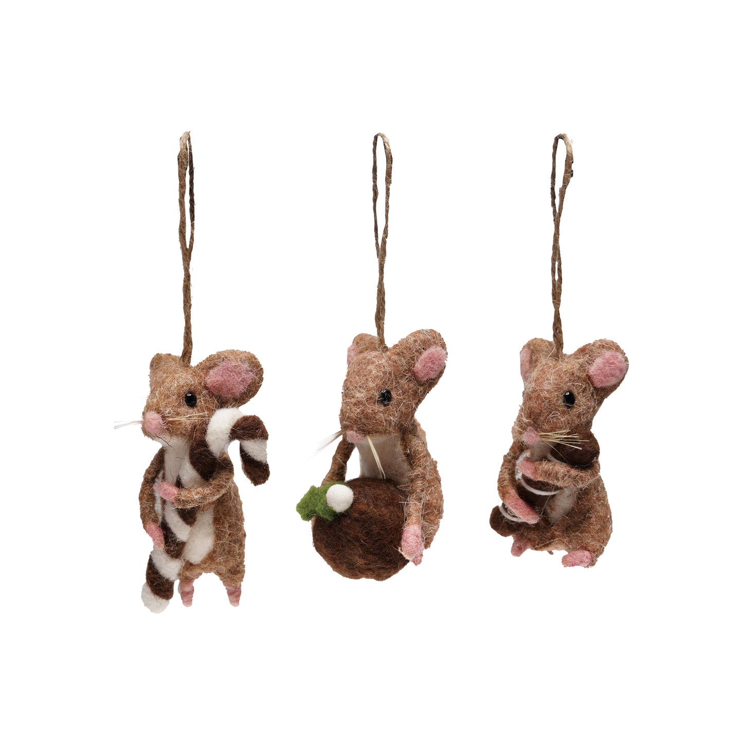 Wool Mouse Ornament