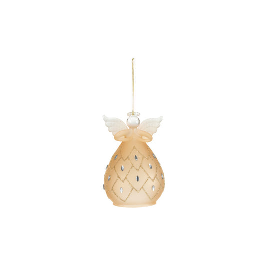 Frosted Angel Ornament