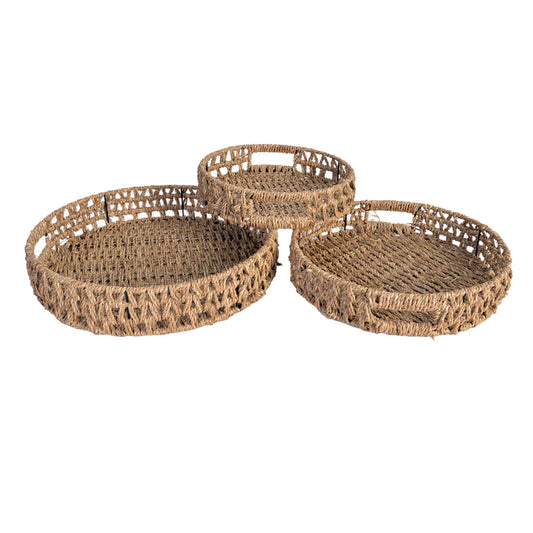 Woven Round Tray