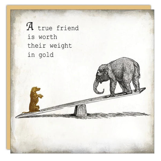A True Friend Card