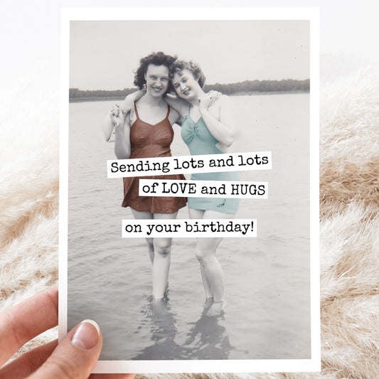 Sending Lots and Lots of Love Card