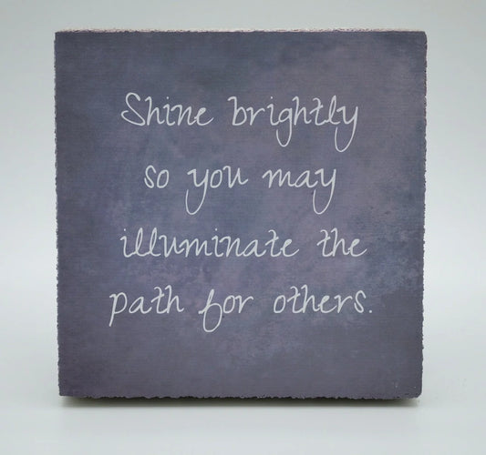 Shine Brightly Block