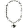 Bee Silver Necklace