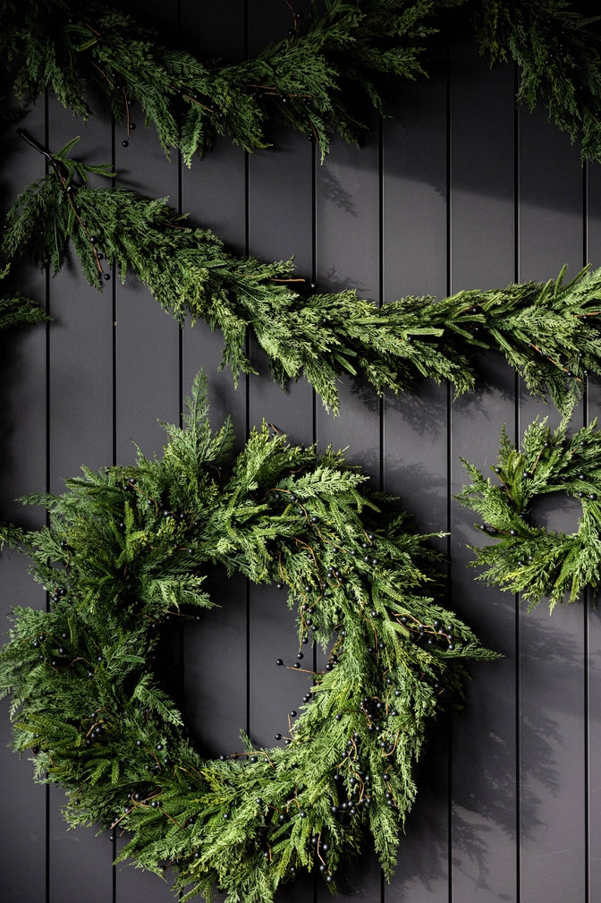Plum Berry Norfolk Wreath