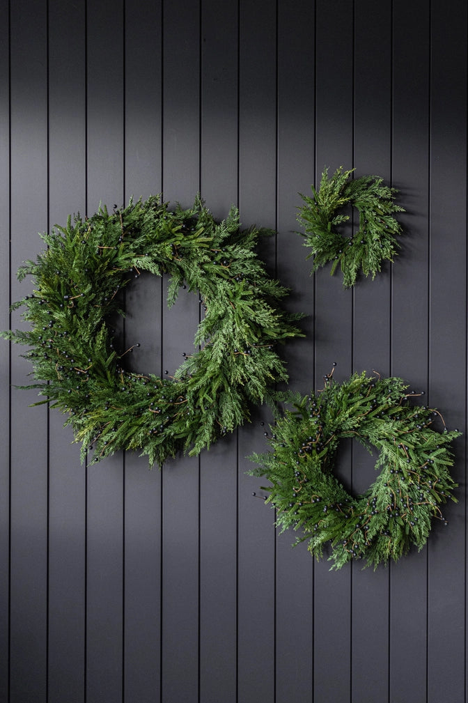 Plum Berry Norfolk Wreath