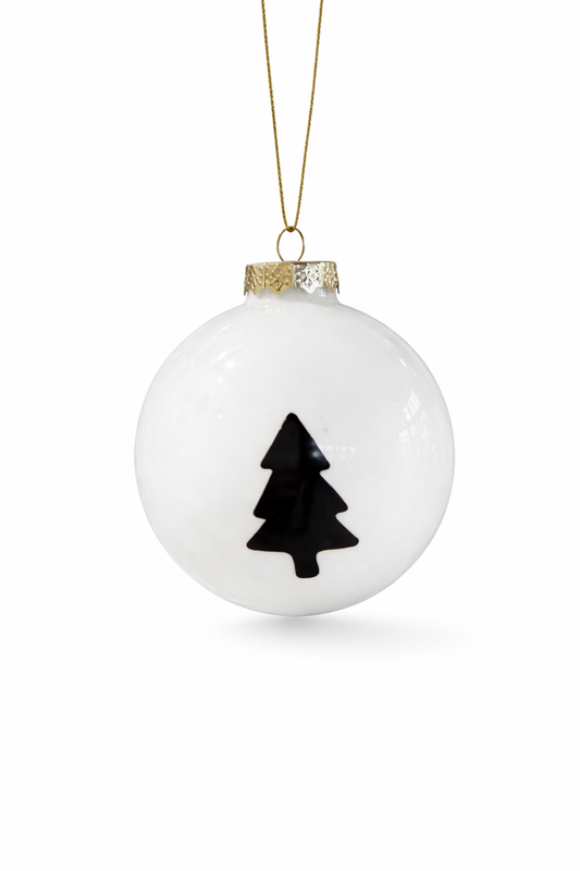 Black Tree Ornament