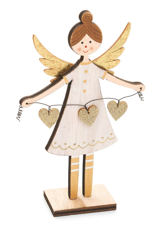 Angel w/Heart Garland