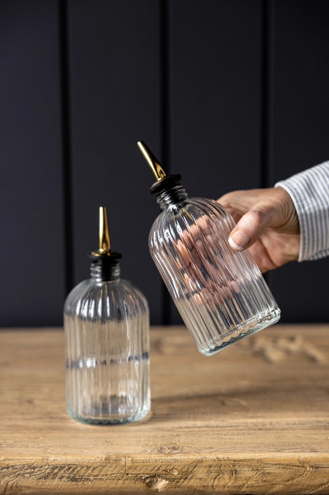 Scallop Olive Oil/Vinegar Bottle