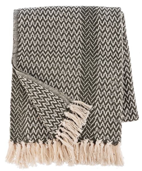 Chevron Woven Throw