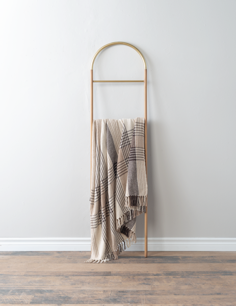 Woven Plaid Throw